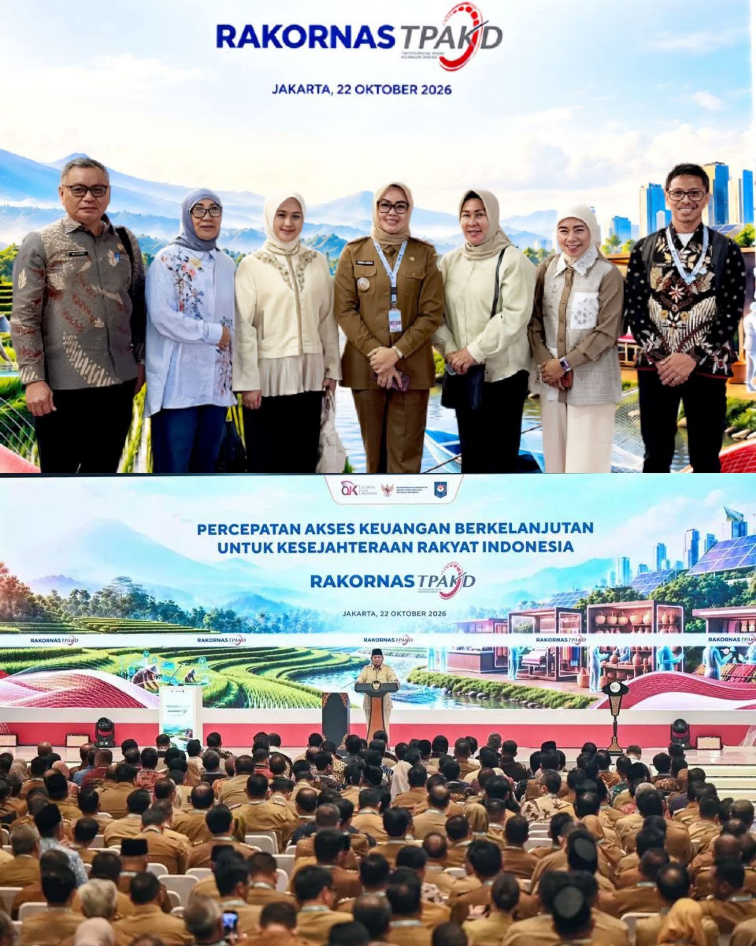 Wali Kota Kendari Hadiri Rakornas TPAKD 2026, Perkuat Akses Keuangan bagi UMKM